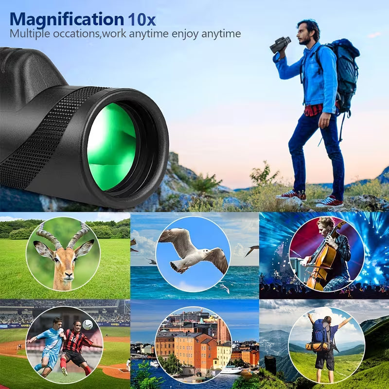 Telescopio Monocular Con Soporte para Movil - TSP®